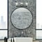 Designers Fountain Willow Creek 25in 3-Light Matte Black Contemporary Indoor Vanity Light with Clear Glass Shades D204M-3B-MB - alternate 2